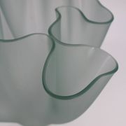 Glass Vase, "Cartoccio" model by Pietro Chiesa for Fontana Arte