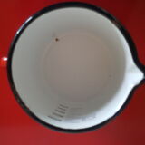 Enamelled sheet metal pitcher