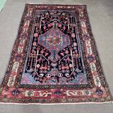 Handmade wool Iranian carpet - 2.27m x 1.37m
