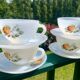 Tasses arcopal fruit de France vintage