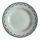 Saint Amand green floral plate 22.5cm