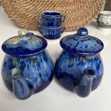 Old enameled coffee pot