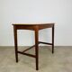 Minimalist Scandinavian teak desk from the 1960s, vintage.