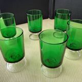 6 Luminarc vintage glasses. Cavalier model