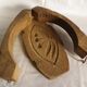 moule a beurre en bois  ancien