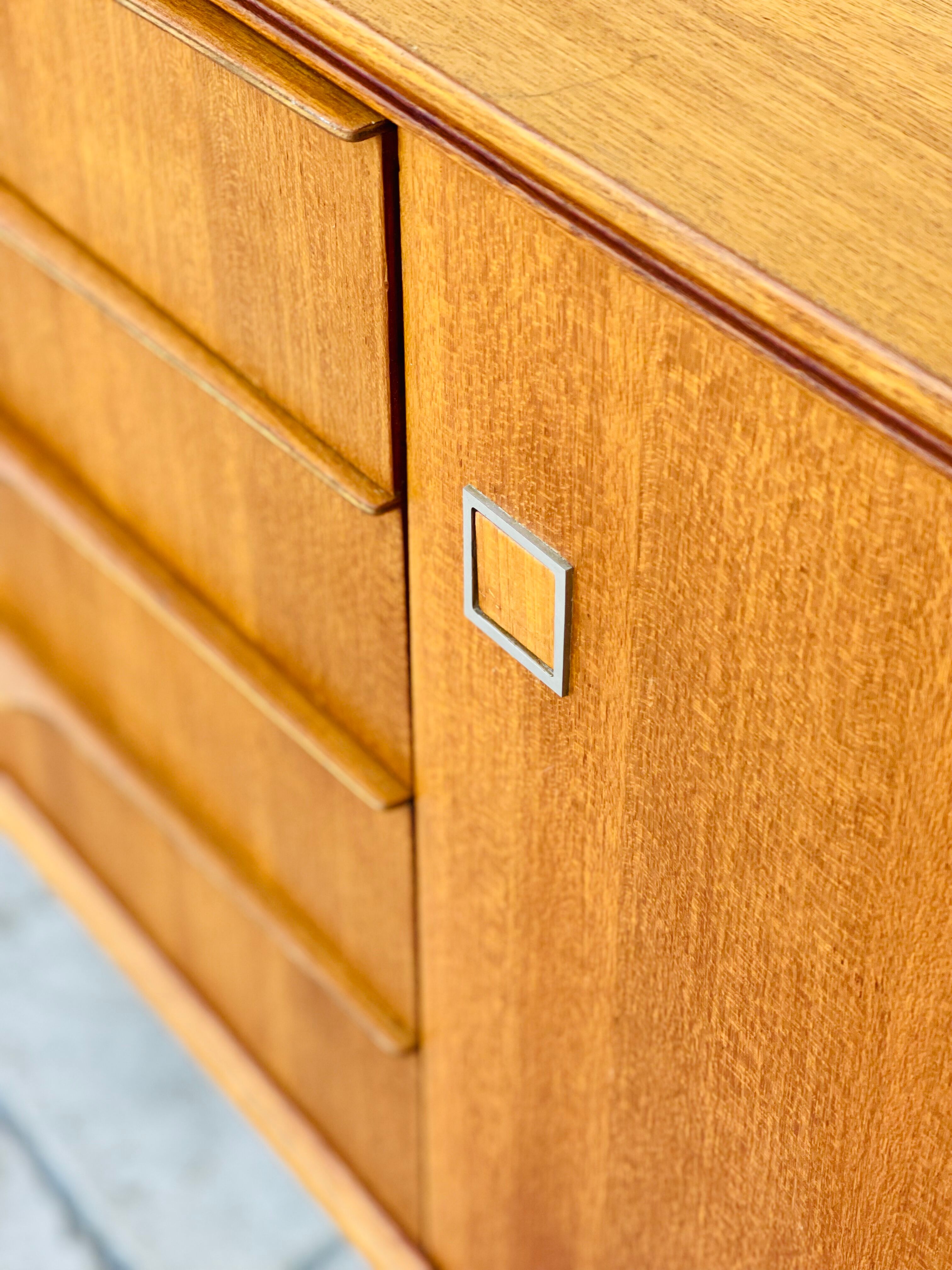 Scandinavian teak row