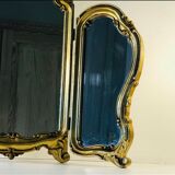 Italian triptych mirror - 68x64cm