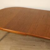 VV Mobler Spottrup Scandinavian extendable teak table, 1960