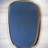 Free-form mirror, Josef Frank's 50s design 42X63cm