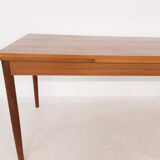 Teak extendable dining table, The Netherlands 1950's