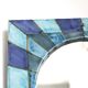 vintage ceramic mirror and design, 1970s