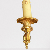 Louis XV style bronze wall lamp