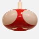 Space age bug eye UFO lamp *** Massive Belgium *** rare / white colour ***