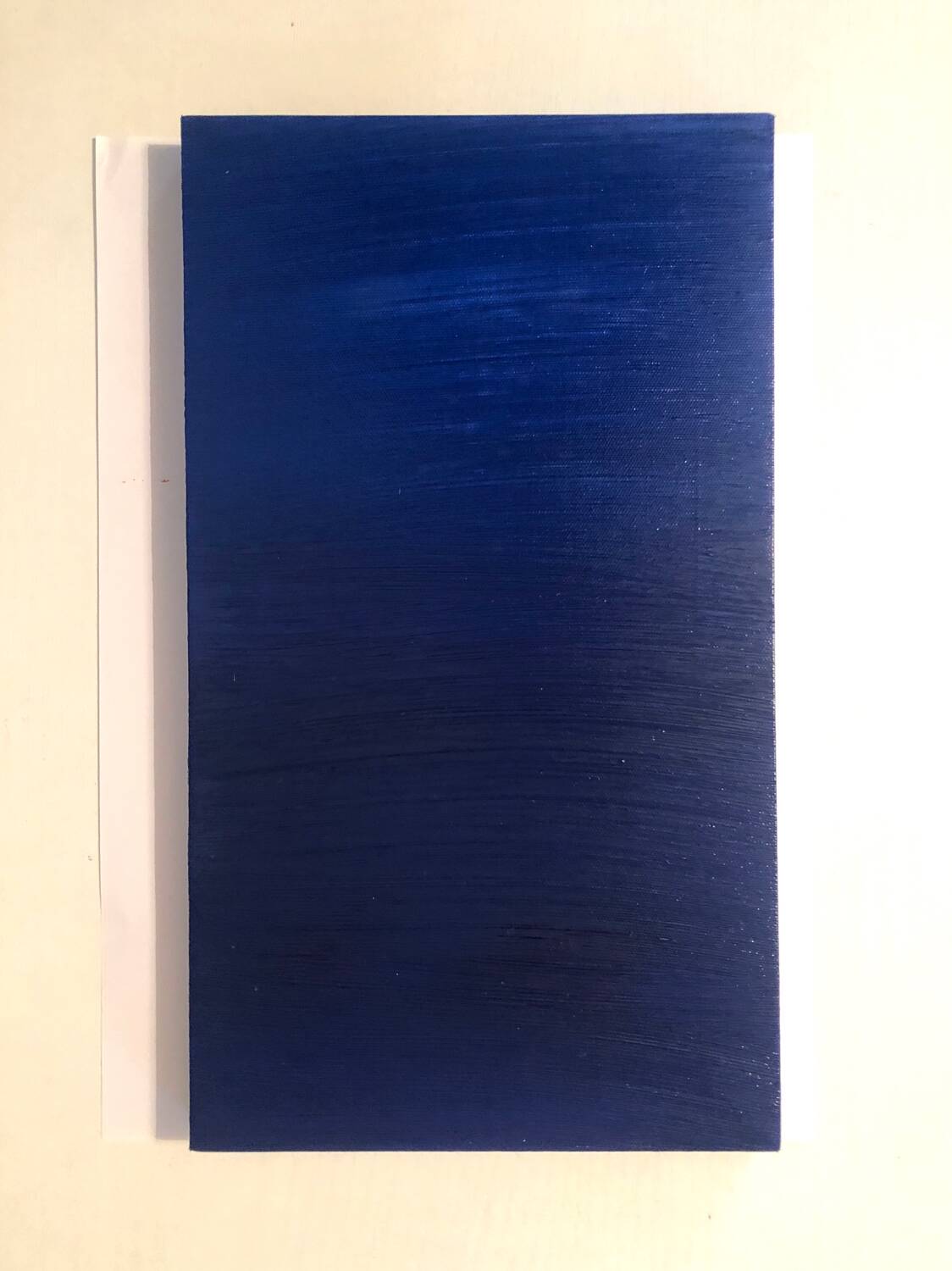 Monochrome Blue Oil Painting