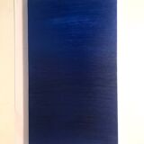 Monochrome Blue Oil Painting