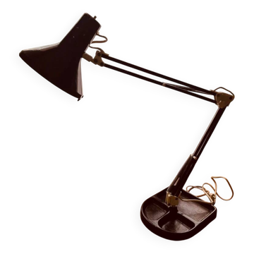 Lampe de bureau vintage en fonte et métal