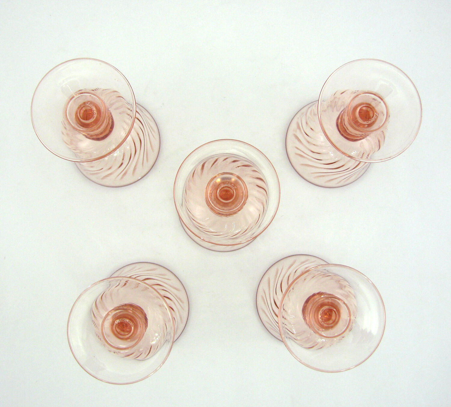 6 verres à eau Rosaline Arcoroc Luminarc années 80 | Selency