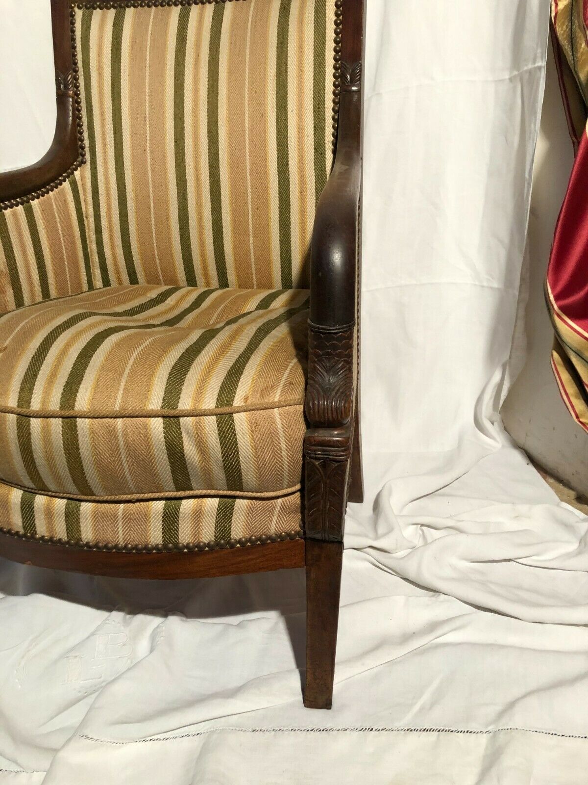 Chair shepherdess with dolphins era Restoration