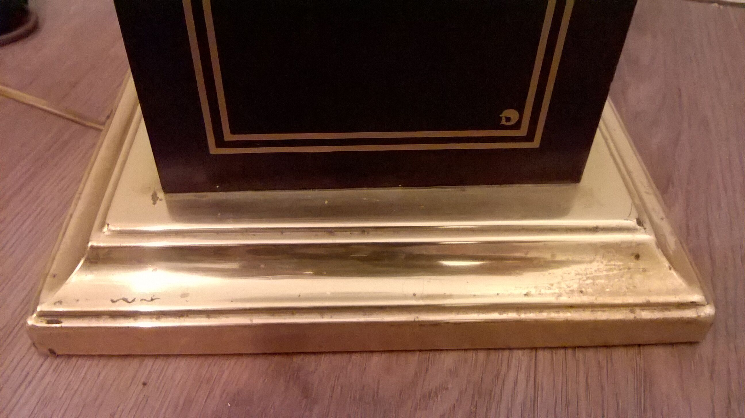 Lamppost Le Dauphin year 80 vintage