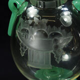 Charles Schneider art deco glass vase circa 1920