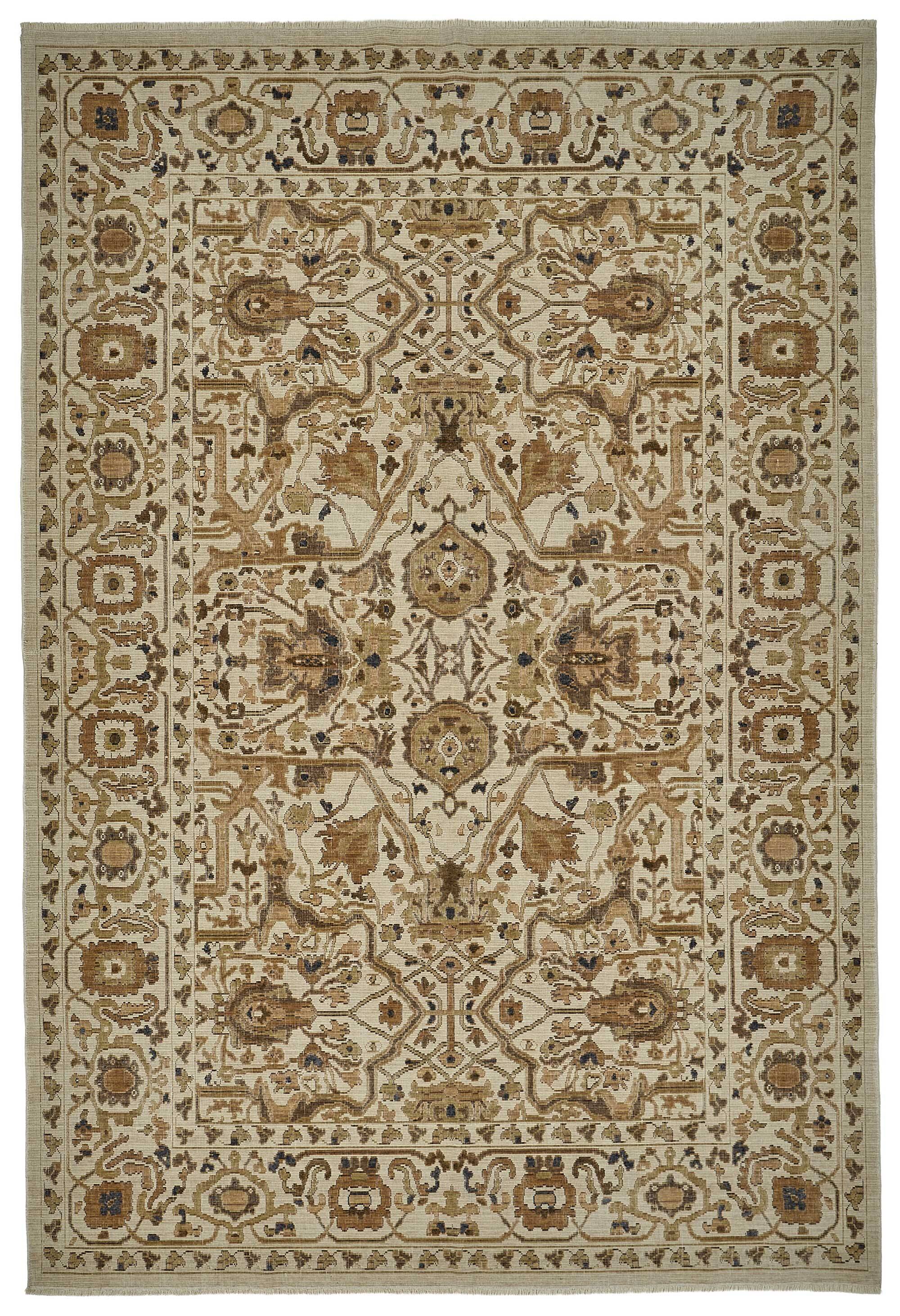 Turkish Handcrafted Loom Oushak Rug 201 cm x 298 cm