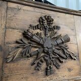 Trumeau mirror 19th in fir