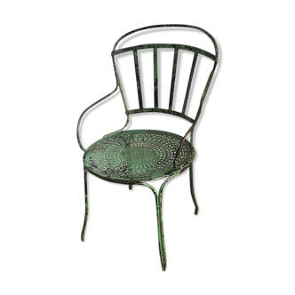 Fauteuil de jardin en fer forgé