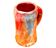 Mug en céramique traditionnelle à glaçure effet marbré