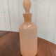 Pharmacy bottle pink perfume with cap