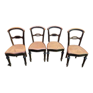 4 chaises Napoléon III