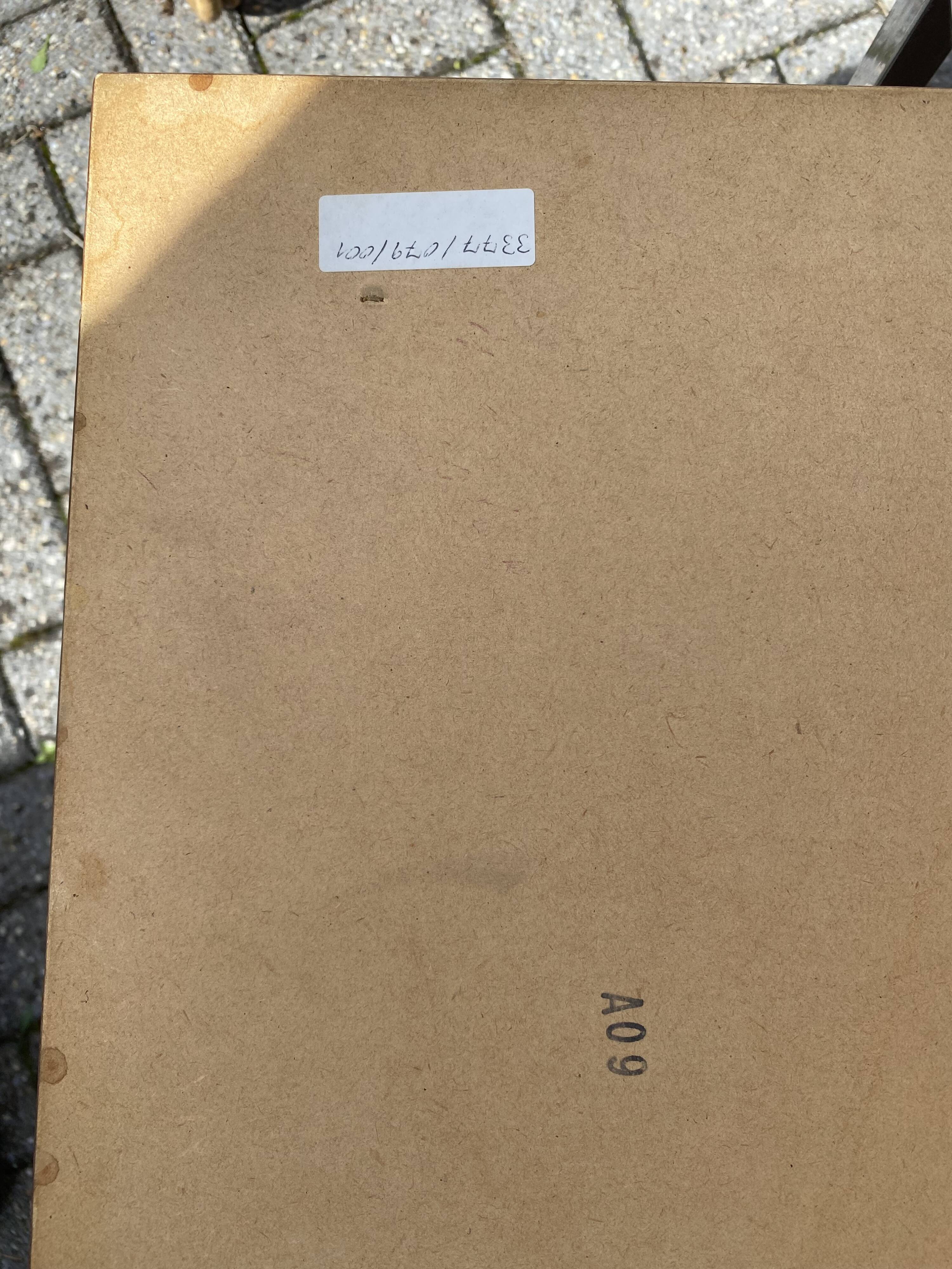 Massive Pedestal Coffee Table by Vierhaus