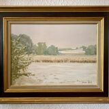 Landscape oil on canvas