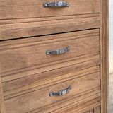 Art Deco asymmetrical glass Parisian wardrobe 1930