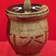 contemporary ceramic, 20th century, tobacco pot, signature to be identified
