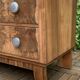 Commode art déco ronce de noyer brut