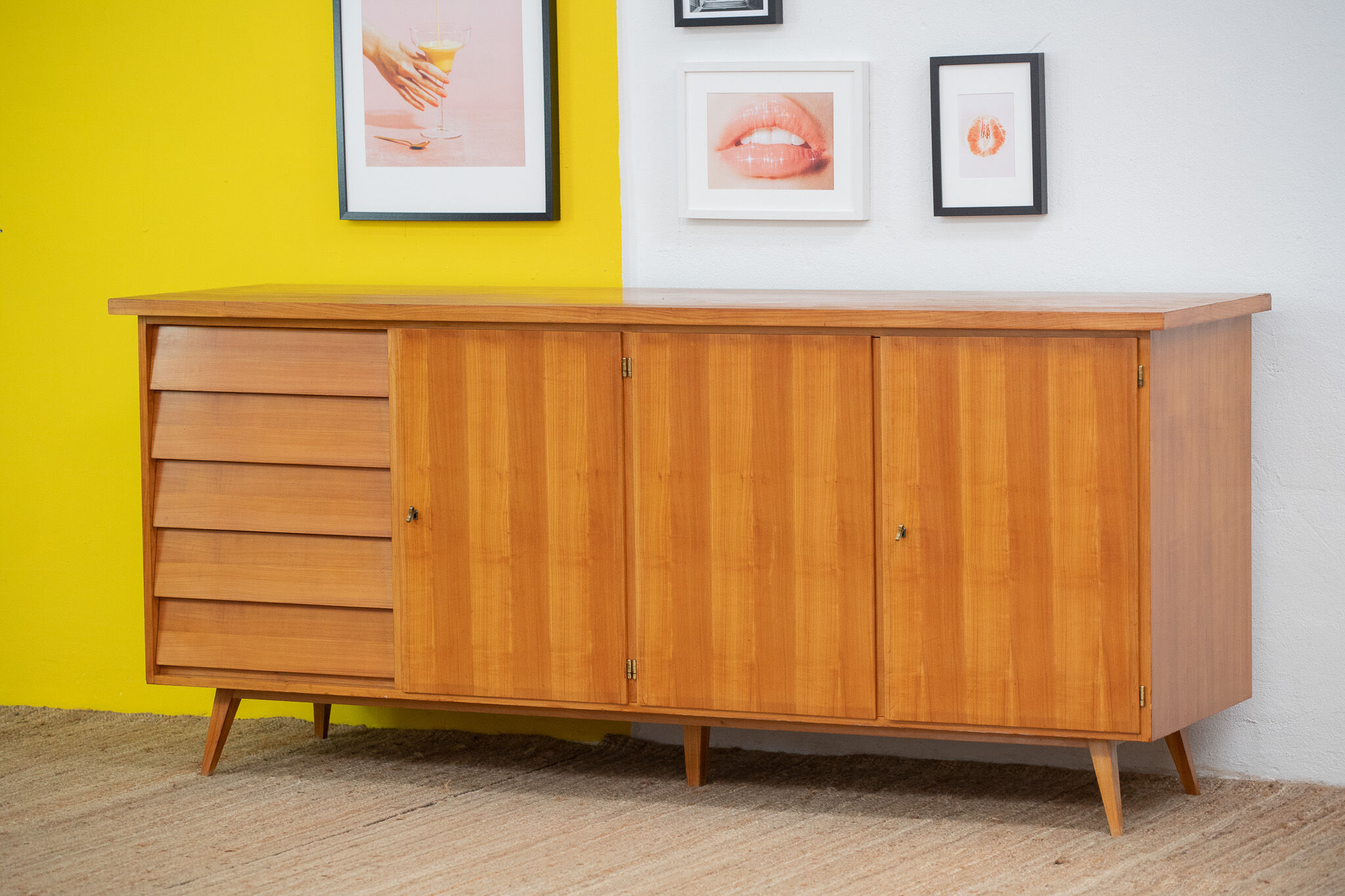 Vintage Scandinavian row