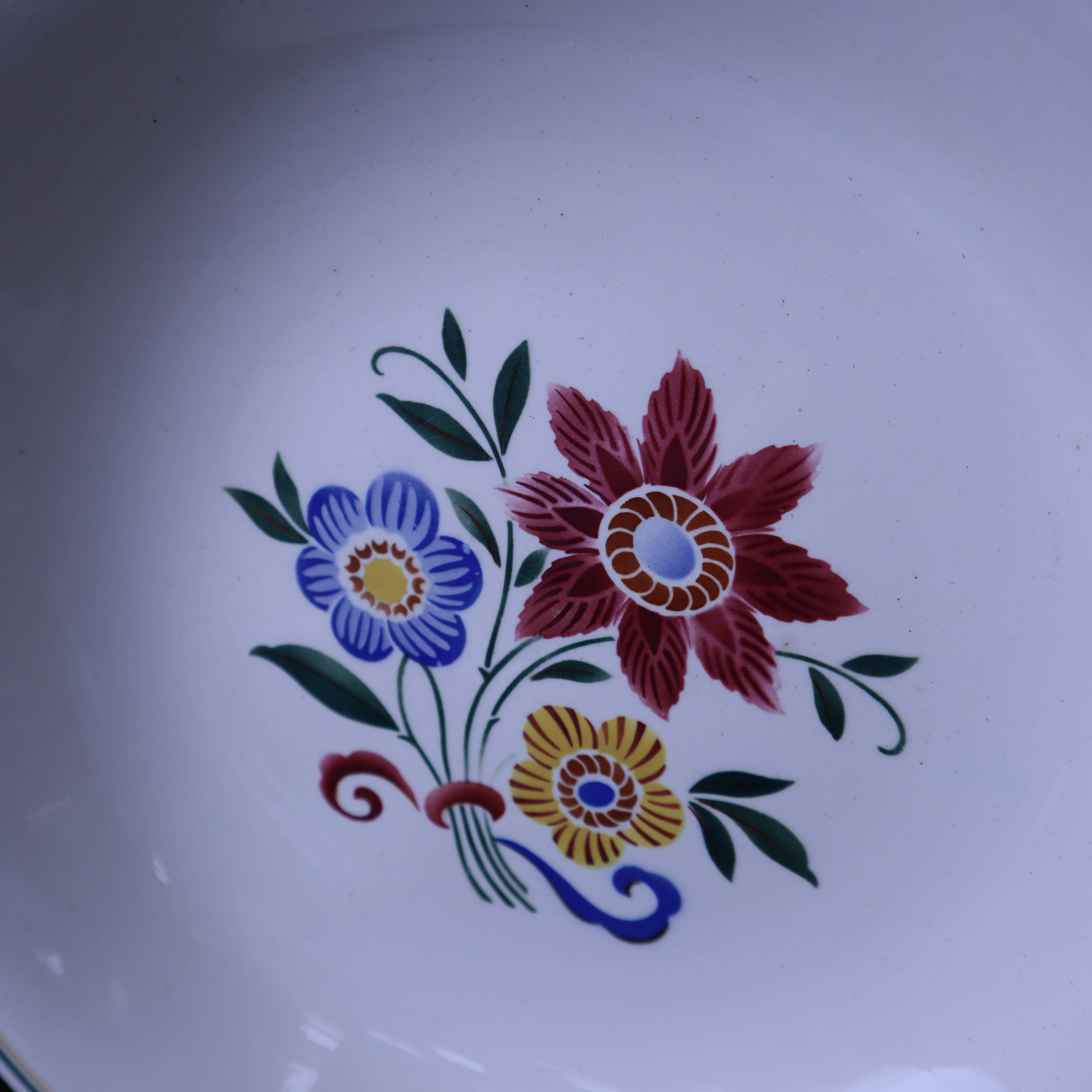 Shallow serving dish Sarreguemines "Dole" 28cm