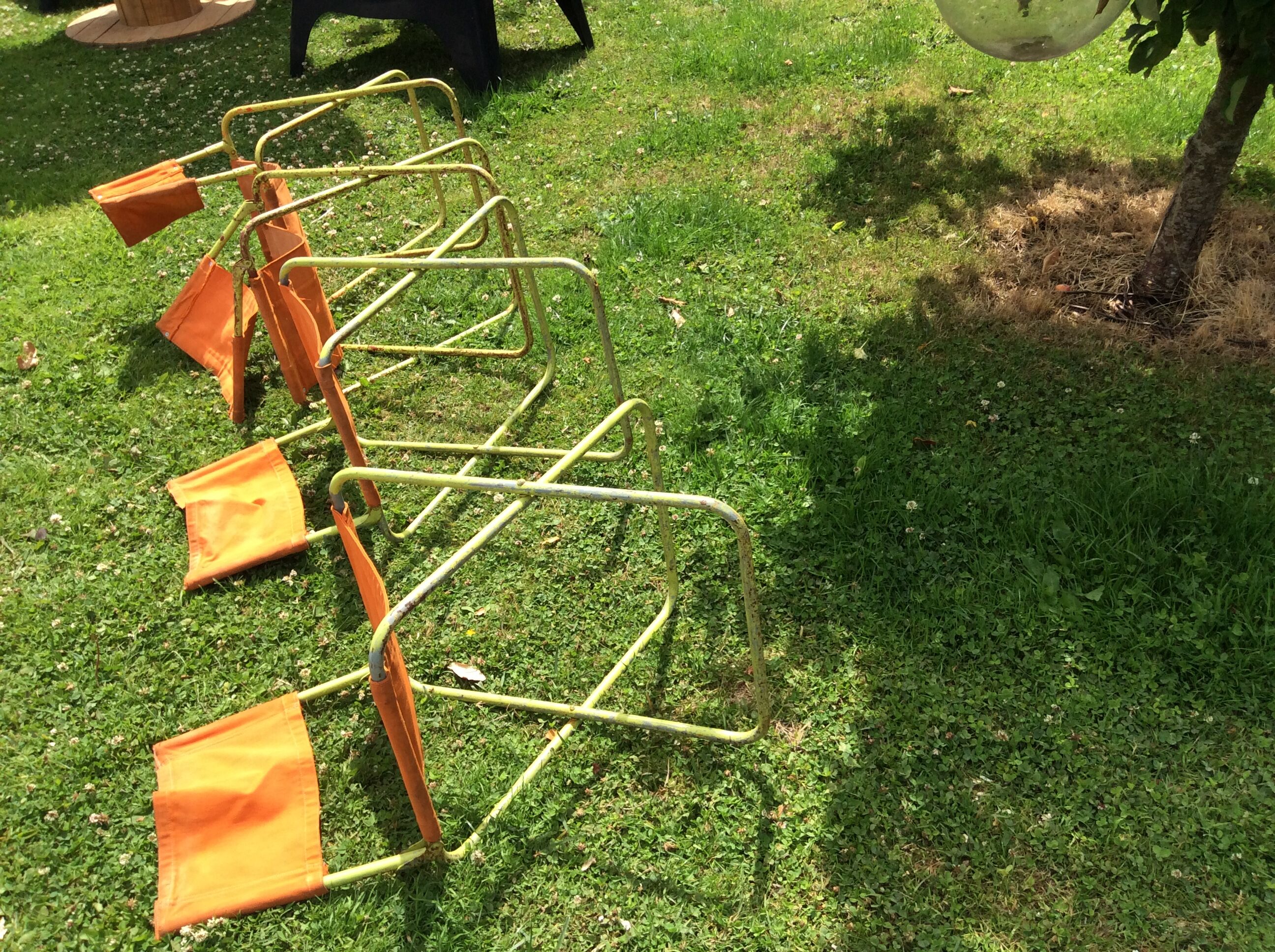4 fauteuils de camping