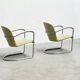 Pair lounge chairs model 414 by WH Gispen model 414