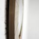 Witch's Eye Mirror in straw marquetry