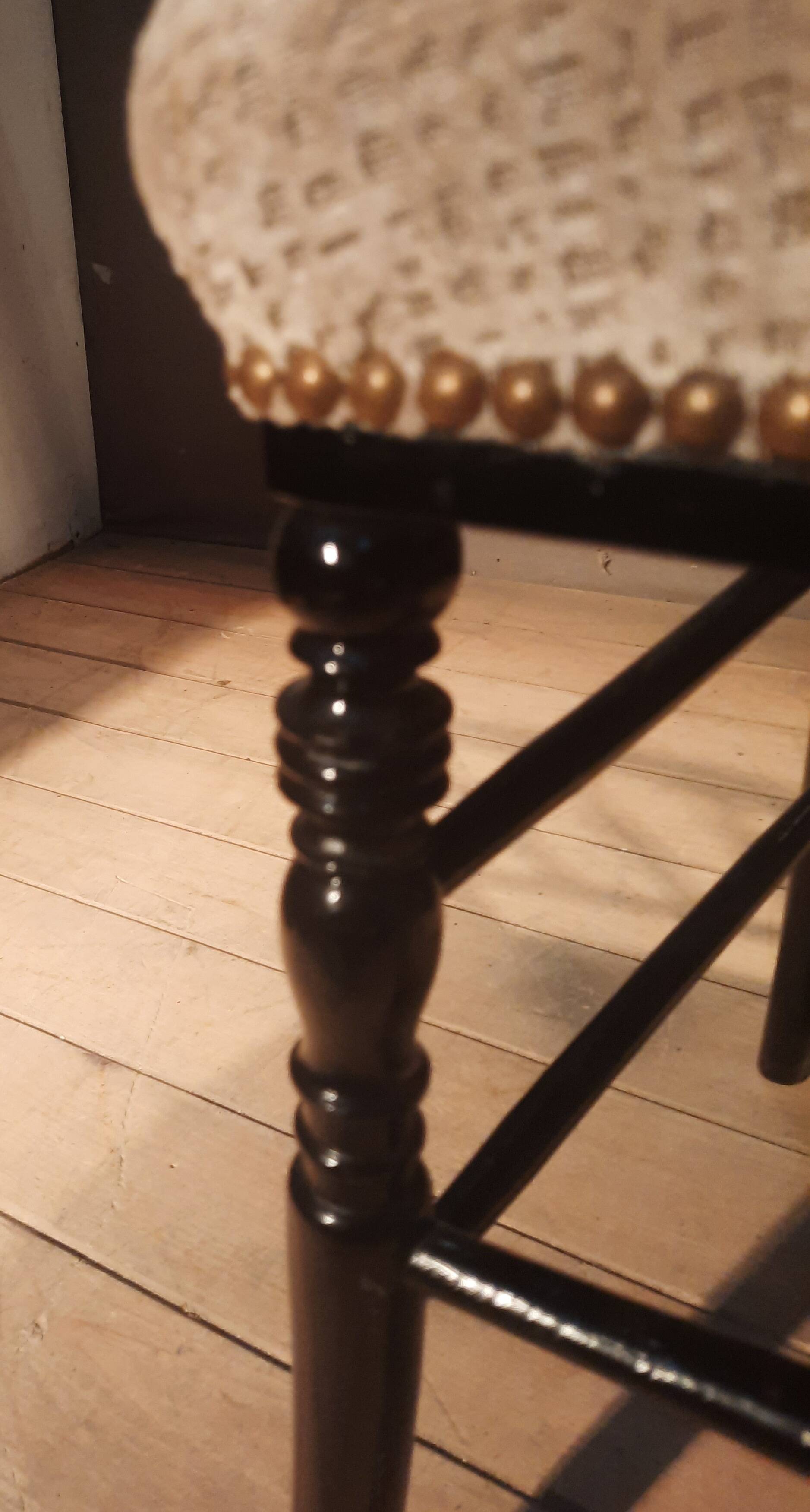 Pair of Napoleon III chairs