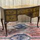 1930s Chippendale Burl Walnut Desk