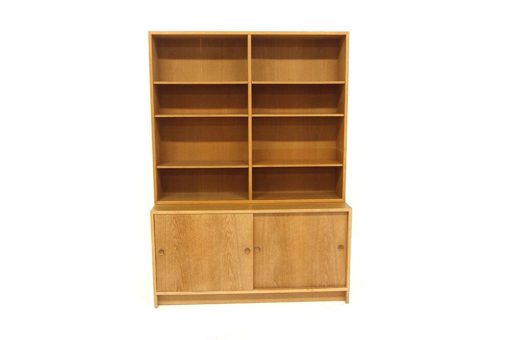 Bibliothèque scandinave en chêne "öresund", Børge Mogensen, Suède, 1960