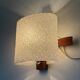 Teak chandelier and vintage design wall lamp 60 years