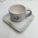 Henri Cimal Vallauris Vintage Ceramic Cup 1950's