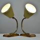 Pair of Table or Desk Lamps, Sweden, 1940s/1950s by EWÅ Armaturfabrik (attributed)