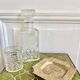 Vintage engraved brass ashtray
