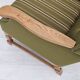 1970s, Danish highback armchair, wool, oak