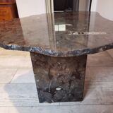 Fossilized coffee table