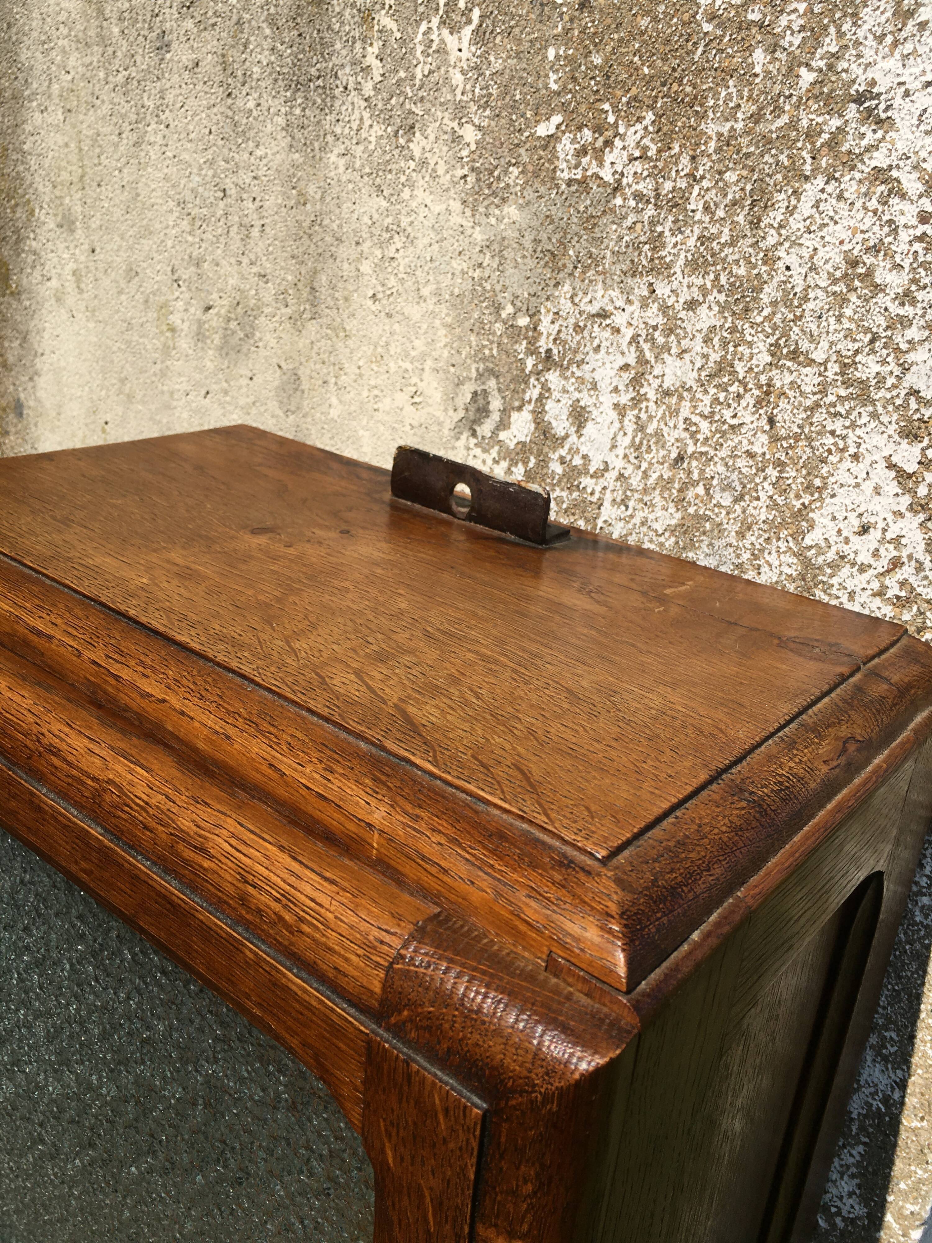 High glazed oak furniture